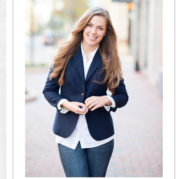 Jcrew Classic Navy  Schoolboy Blazer - Picture 2 of 11